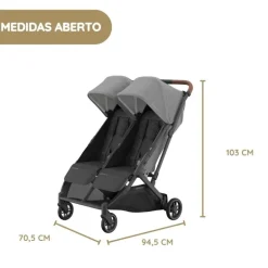 UPPAbaby Minu Duo Carrinho de Gémeos - Jake