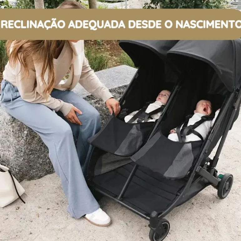 UPPAbaby Minu Duo Carrinho de Gémeos - Jake