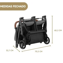 UPPAbaby Minu Duo Carrinho de Gémeos - Jake