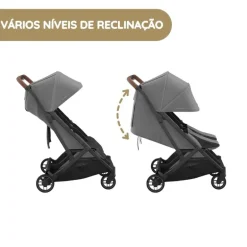 UPPAbaby Minu Duo Carrinho de Gémeos - Greyson