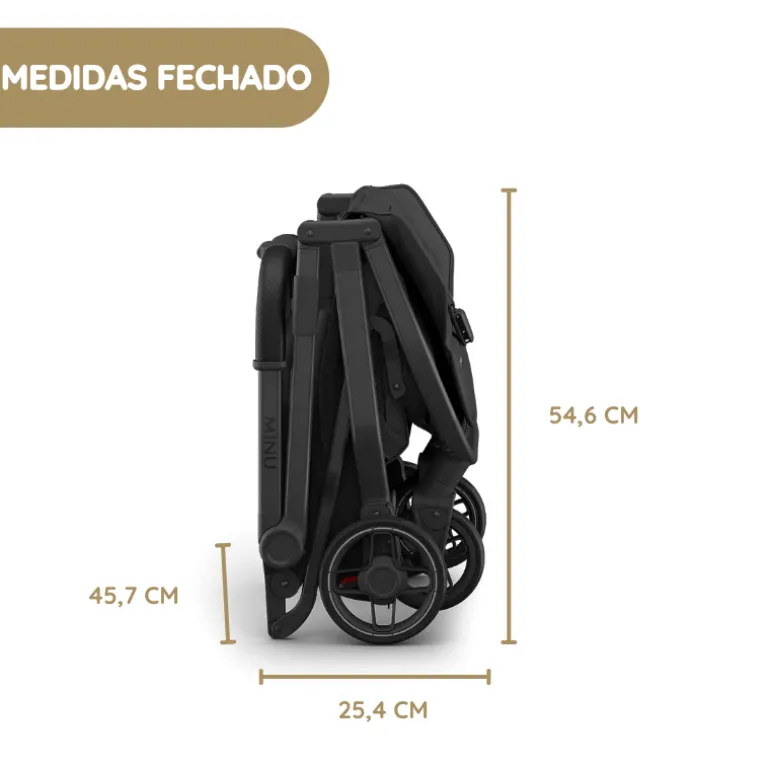 UPPAbaby Minu V3 Carrinho de Bebé - Dillan