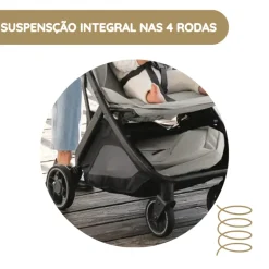 UPPAbaby Minu V3 Carrinho de Bebé - Dillan
