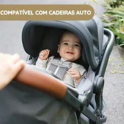 UPPAbaby Minu V3 Carrinho de Bebé - Savannah