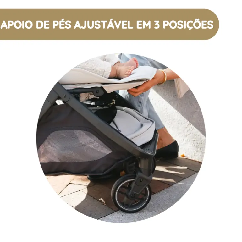UPPAbaby Minu V3 Carrinho de Bebé - Greyson