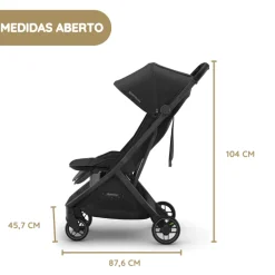 UPPAbaby Minu V3 Carrinho de Bebé - Greyson