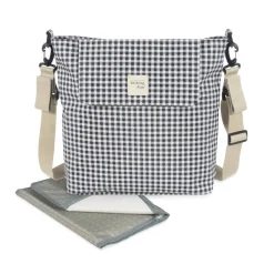 Walking Mum Bolsa Canastilla I Love Vichy Negro (Iv)