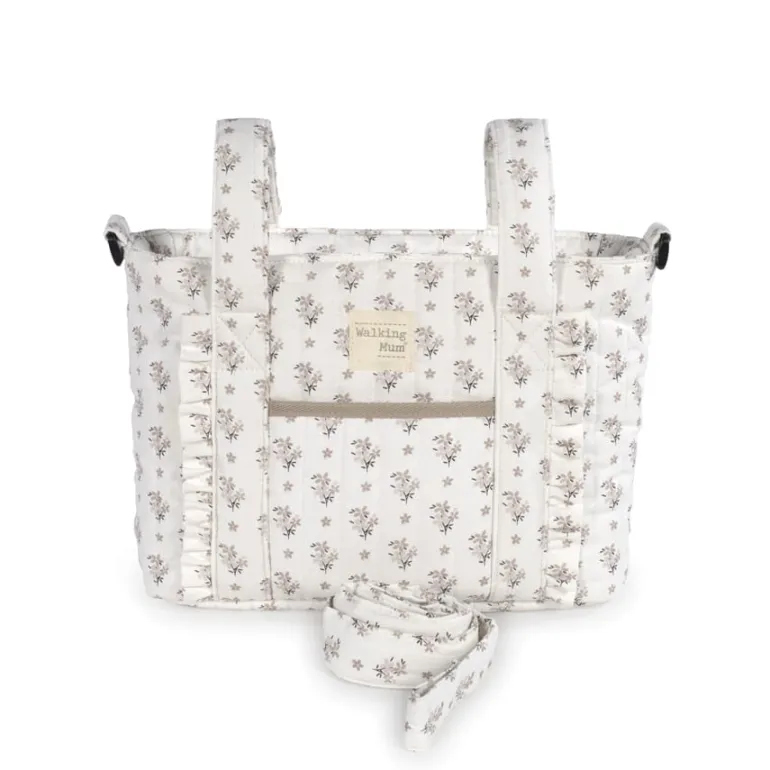 Walking Mum Bolsa Crossbody Botton Flores