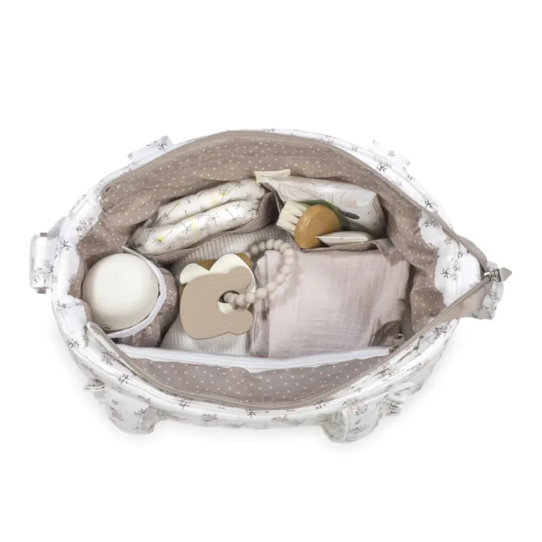 Walking Mum Bolsa Crossbody Botton Flores