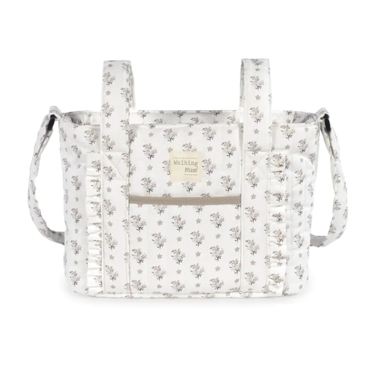 Walking Mum Bolsa Crossbody Botton Flores