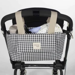 Walking Mum Bolsa Organizadora I Love Vichy Negro (Iv)