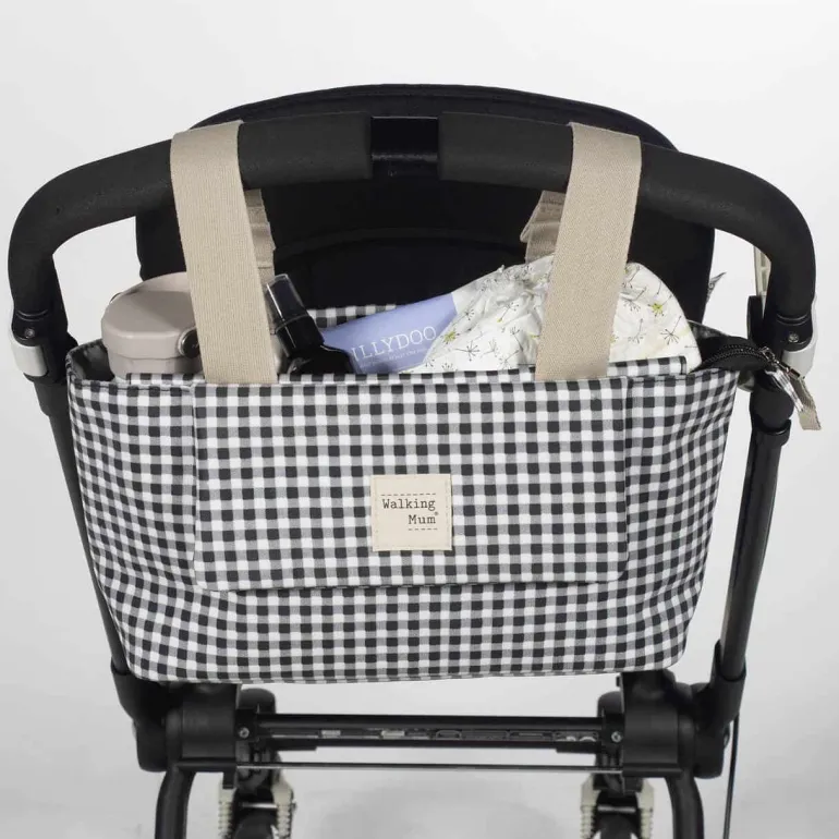 Walking Mum Bolsa Organizadora I Love Vichy Negro (Iv)