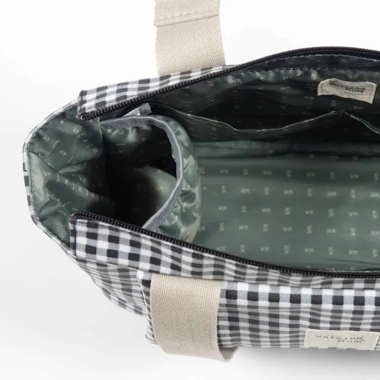 Walking Mum Bolsa Organizadora I Love Vichy Negro (Iv)