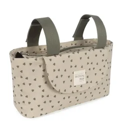 Walking Mum Bolsa Organizadora Poppy Hearts - Musgo