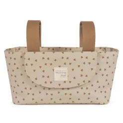 Walking Mum Bolsa Organizadora Poppy Hearts - Canela