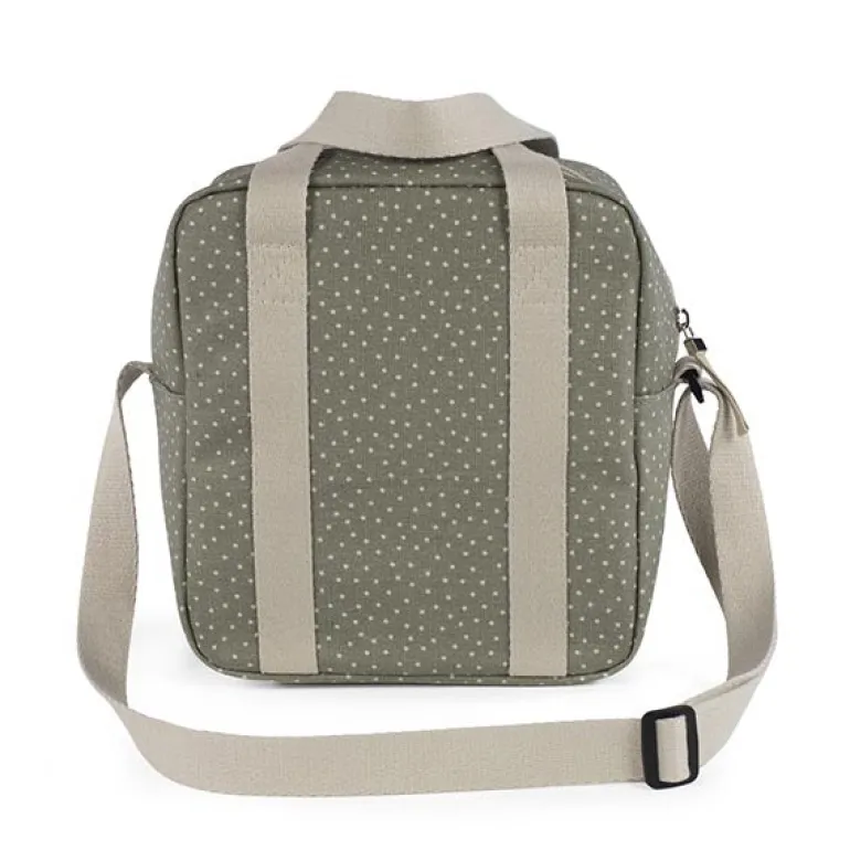 Walking Mum Bolsa Térmica Poppy Dots - Musgo