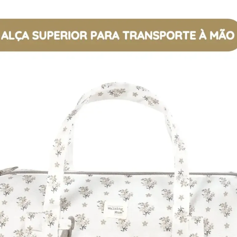 Walking Mum Bolsa weekend Botton Flores