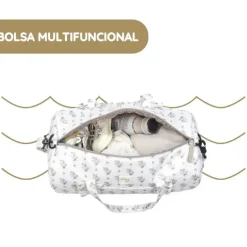 Walking Mum Bolsa weekend Botton Flores