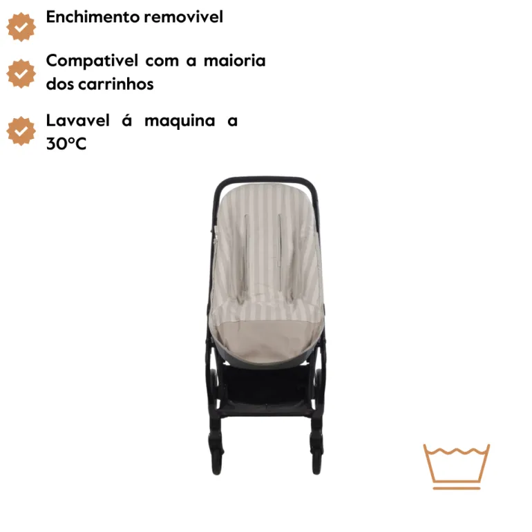 Walking Mum Footmuff Sintra Beige