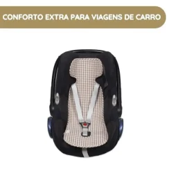 Walking Mum Forra para Cadeira Auto Praliné Vichy - Moka
