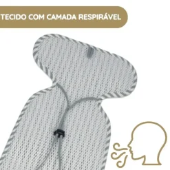 Walking Mum Forra para Cadeira Auto Praliné Rayas - Matcha
