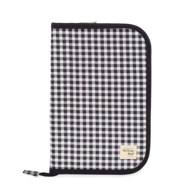 Walking Mum Livro de Nascimento I Love Vichy Negro(Iv)