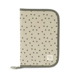 Walking Mum Livro de Nascimento Poppy Hearts - Musgo