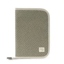 Walking Mum Livro de Nascimento Poppy Dots - Musgo