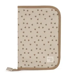 Walking Mum Livro de Nascimento Poppy Hearts - Canela