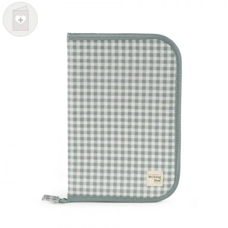 Walking Mum Livro de Nascimento I Love Vichy - Verde
