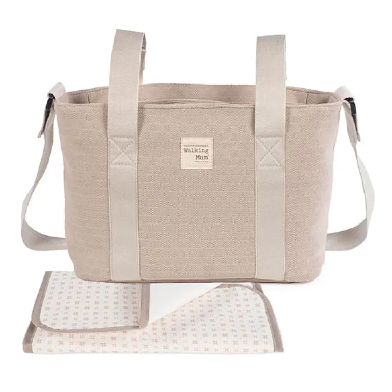 Walking Mum Mala Crossbody Eco Mum - Apricot