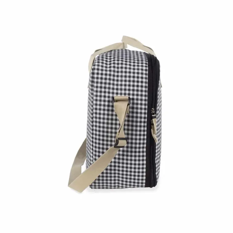 Walking Mum Mala de Maternidade I Love Vichy Negro (Iv)