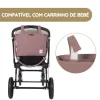 Walking Mum Mala de Passeio Pana Gala Cerise