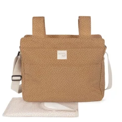 Walking Mum Mala de Passeio Poppy Dots - Canela