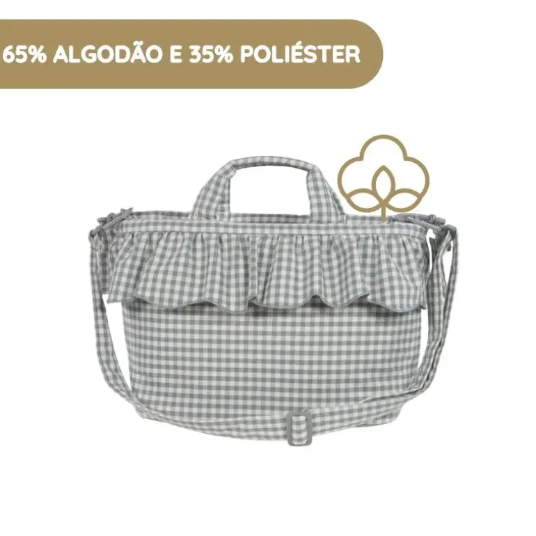 Walking Mum Mala de Passeio Praliné Vichy - Matcha