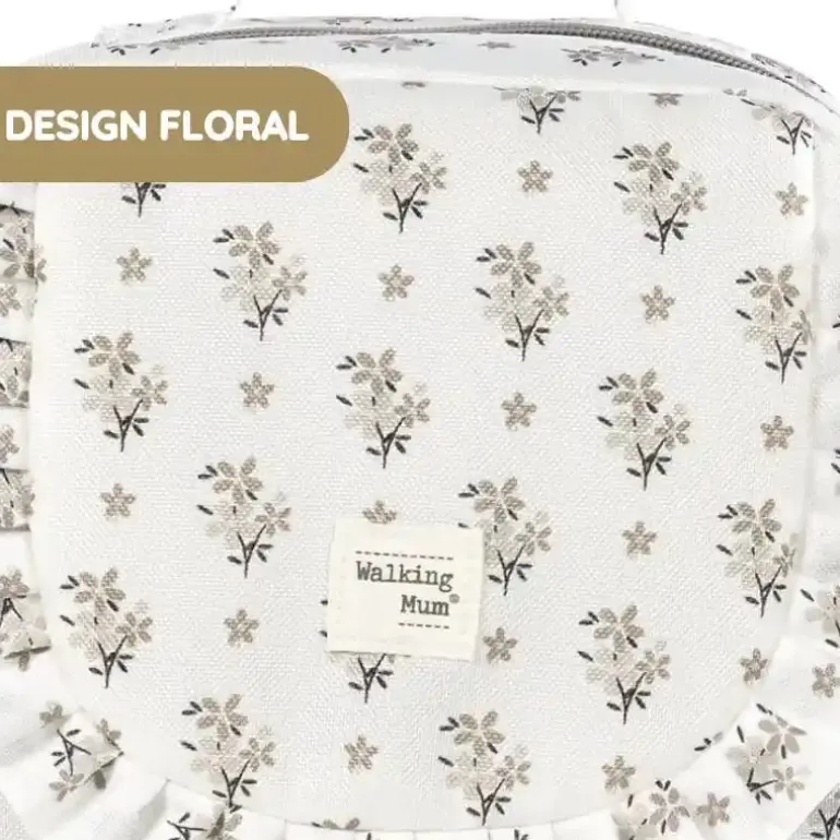 Walking Mum Mochila Kids Botton Flores