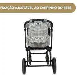 Walking Mum Mochila Praliné Vichy - Matcha