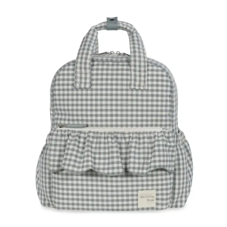 Walking Mum Mochila Praliné Vichy - Matcha