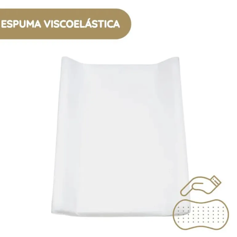 Walking Mum Muda Fraldas em Espuma com Forra Praliné Rayas - Moka