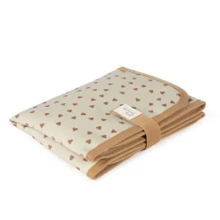 Walking Mum Muda Fraldas Poppy Hearts - Canela