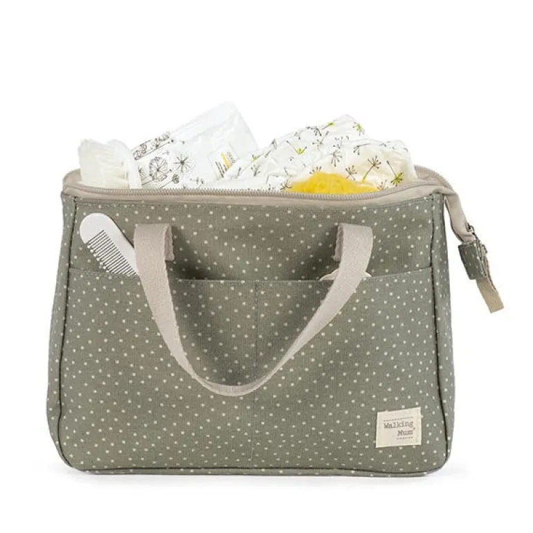 Walking Mum Necessaire Poppy Dots - Musgo