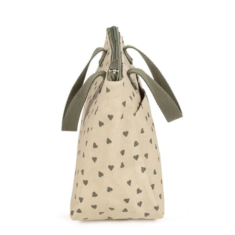 Walking Mum Necessaire Poppy Hearts - Musgo