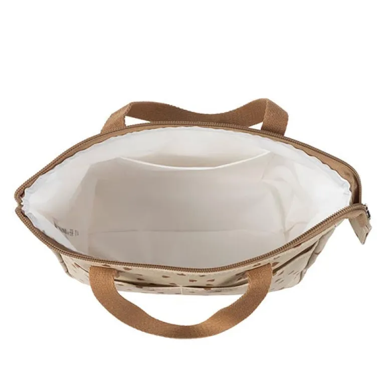 Walking Mum Necessaire Poppy Hearts - Canela