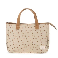 Walking Mum Necessaire Poppy Hearts - Canela