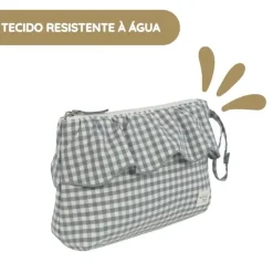 Walking Mum Necessaire Praliné Vichy - Matcha