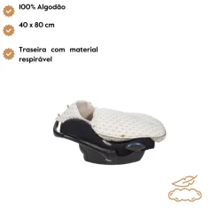 Walking Mum Saco para Ovinho e Alcofa Botton Flores
