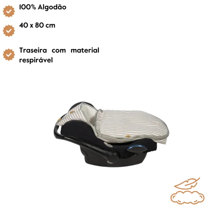 Walking Mum Saco para Ovinho e Alcofa Botton Raya