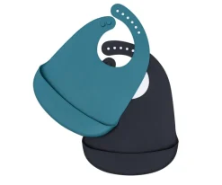 We Might Be Tiny - Babetes de Silicone 2uni. - Azul & Preto
