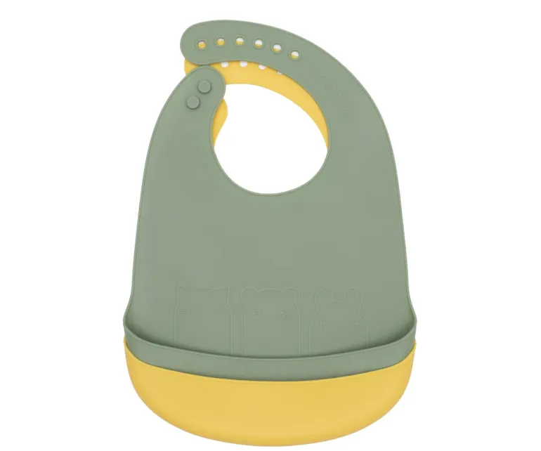 We Might Be Tiny - Babetes de Silicone 2uni. - Sage & Amarelo