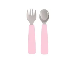 We Might Be Tiny Conjunto 2 talheres Feedie - Rosa Empolvado